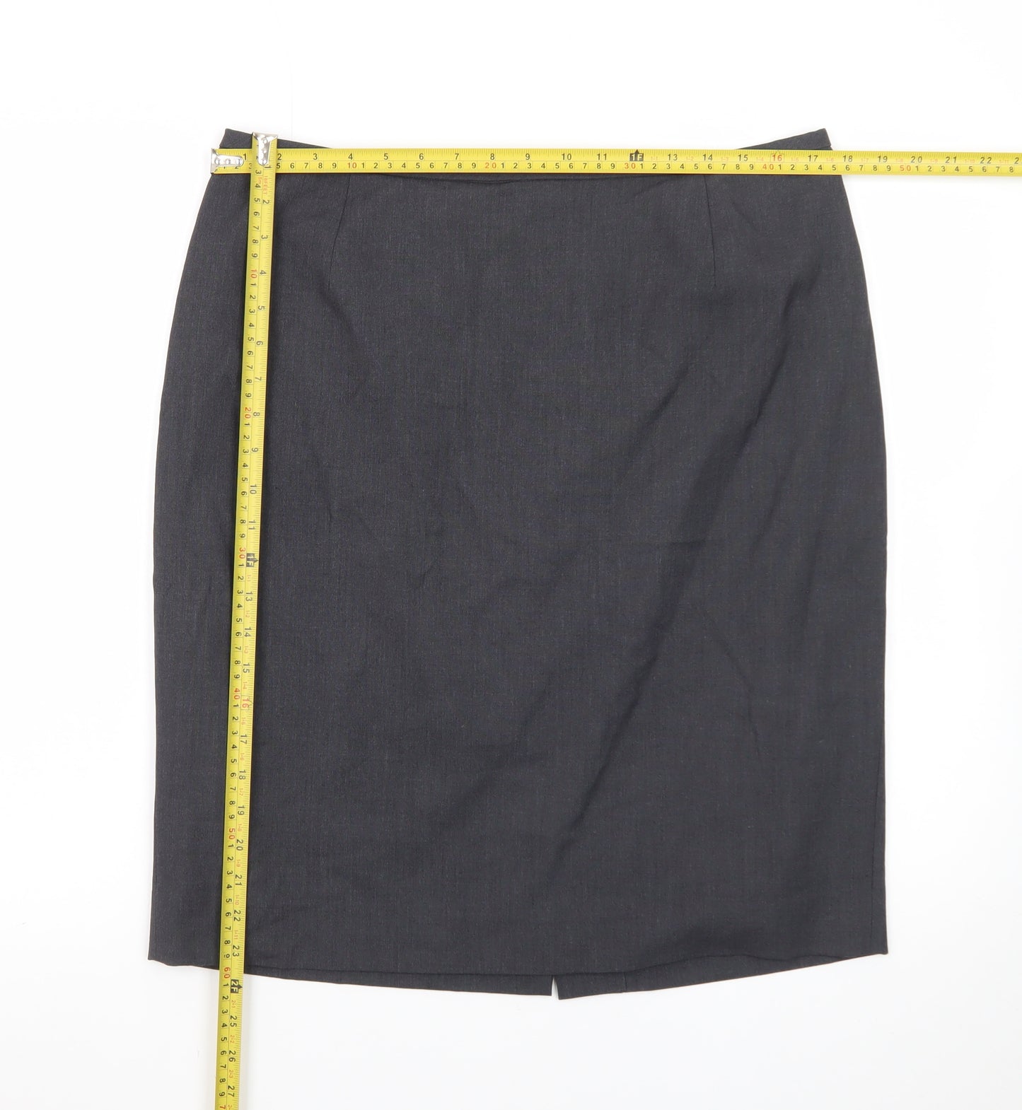 Calvin Klein Women's Black Size 14 Pencil Skirt Workwear