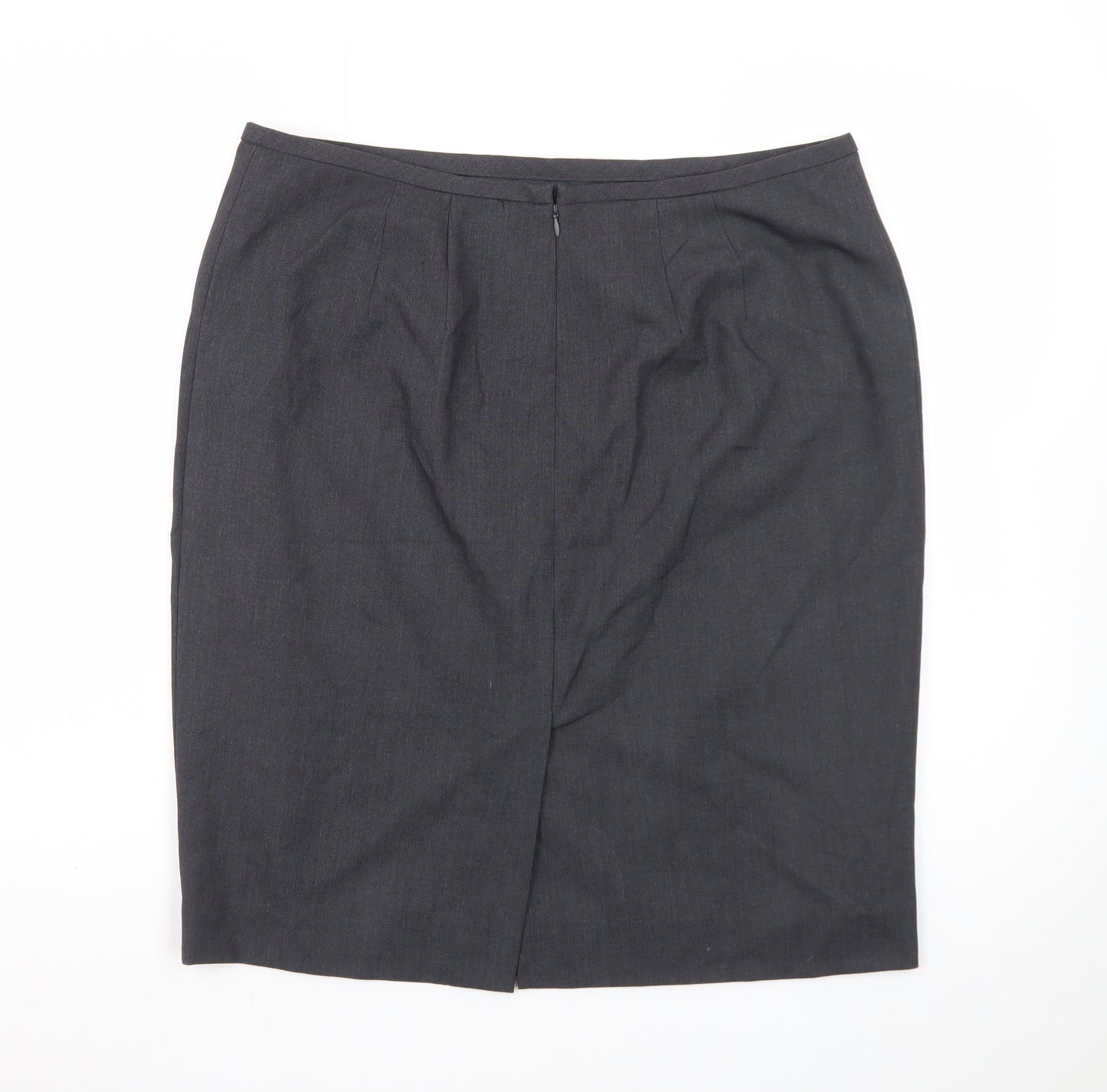 Calvin Klein Women's Black Size 14 Pencil Skirt Workwear