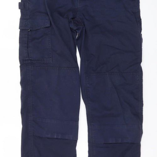 Regatta Professional Men's Blue Cargo Workwear Trousers 30W 31L