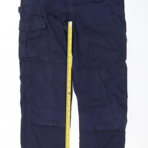 Regatta Professional Men's Blue Cargo Workwear Trousers 30W 31L