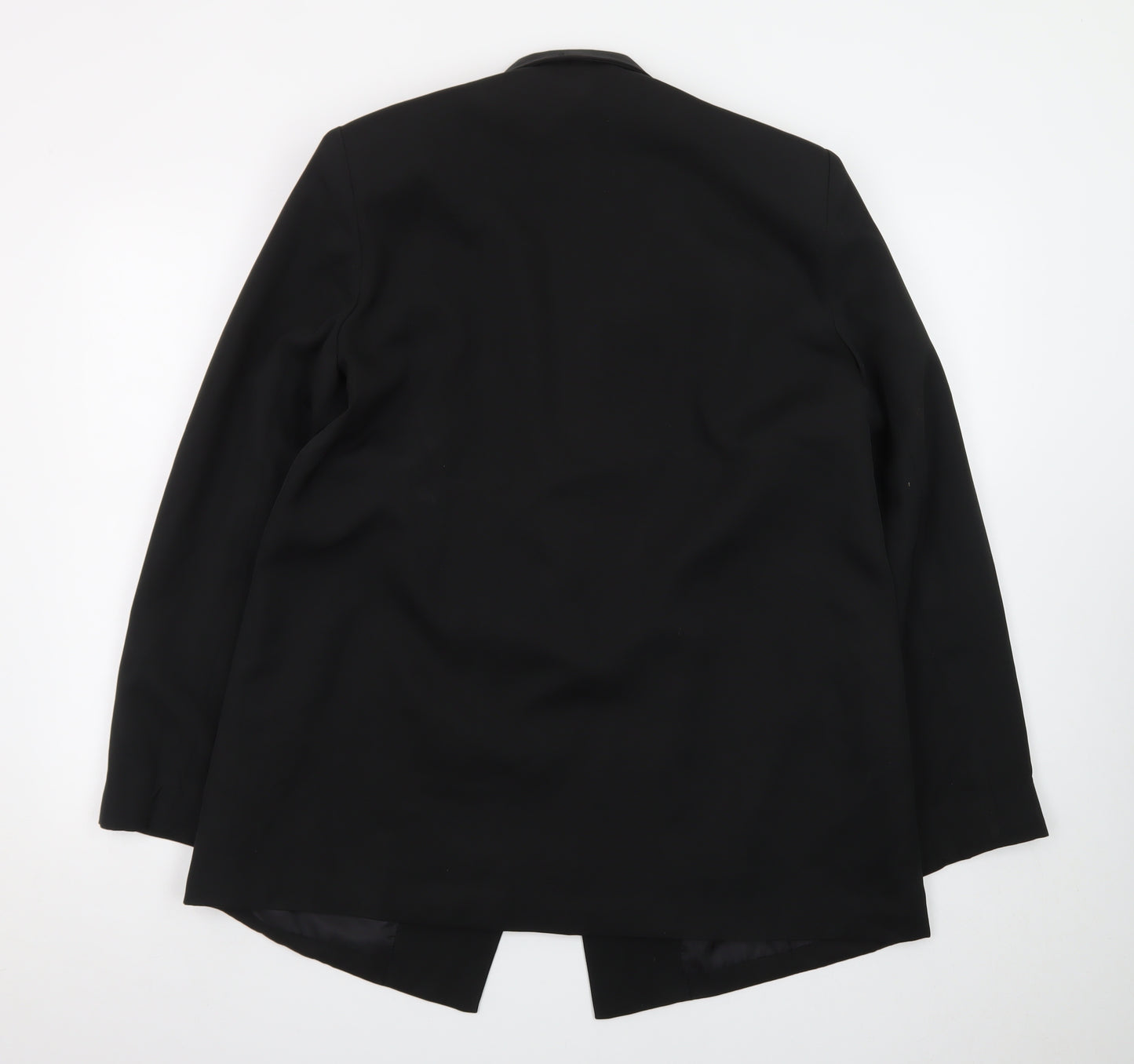 PrettyLittleThing Women’s Black Size 12 Single-Breasted Blazer