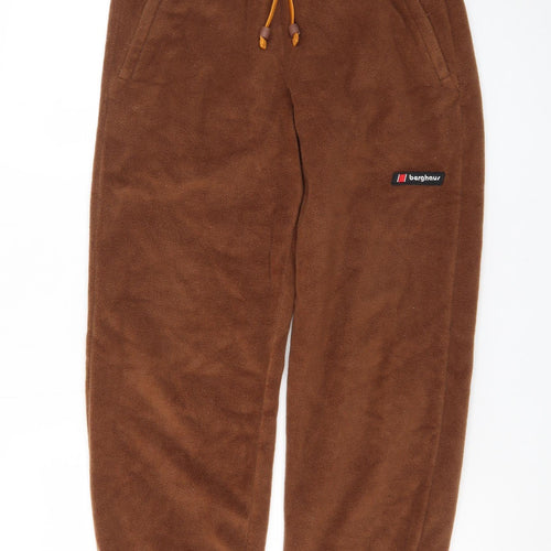 Berghaus Men's Brown Fleece Jogger Trousers Size S