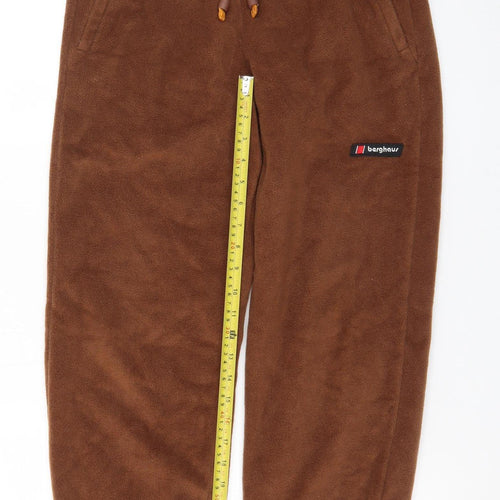 Berghaus Men's Brown Fleece Jogger Trousers Size S