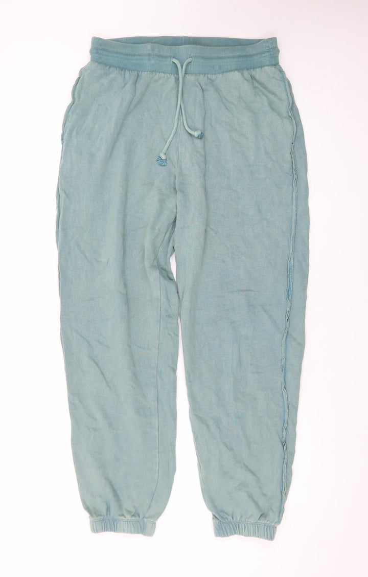 ASOS DESIGN Men's Green Jogger Trousers Size S Casual Cotton