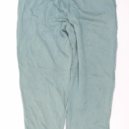 ASOS DESIGN Men's Green Jogger Trousers Size S Casual Cotton