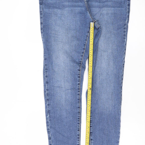 George Women’s Blue Skinny Jeans Size 16 Stretch Denim Mid Rise
