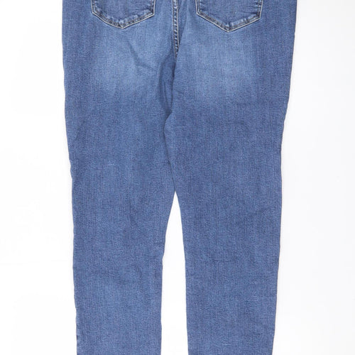 George Women’s Blue Skinny Jeans Size 16 Stretch Denim Mid Rise