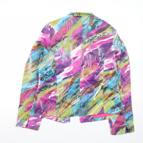 Toni Morgan Women’s Multicoloured Abstract Blazer Jacket M