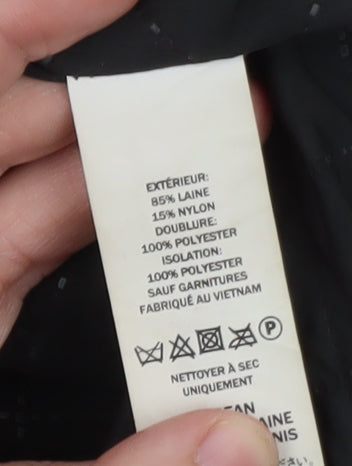 L.L.Bean Men’s Grey Checked Wool Blend XL Tall Lined Jacket