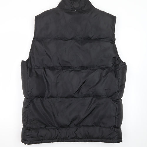 Fahrenheit Active Men's Black Puffer Waistcoat L Regular Outdoor