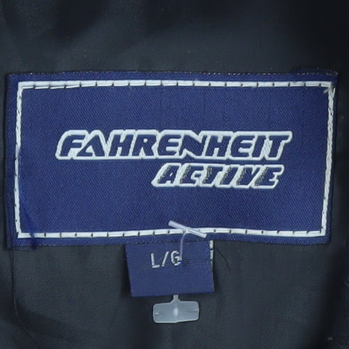 Fahrenheit Active Men's Black Puffer Waistcoat L Regular Outdoor