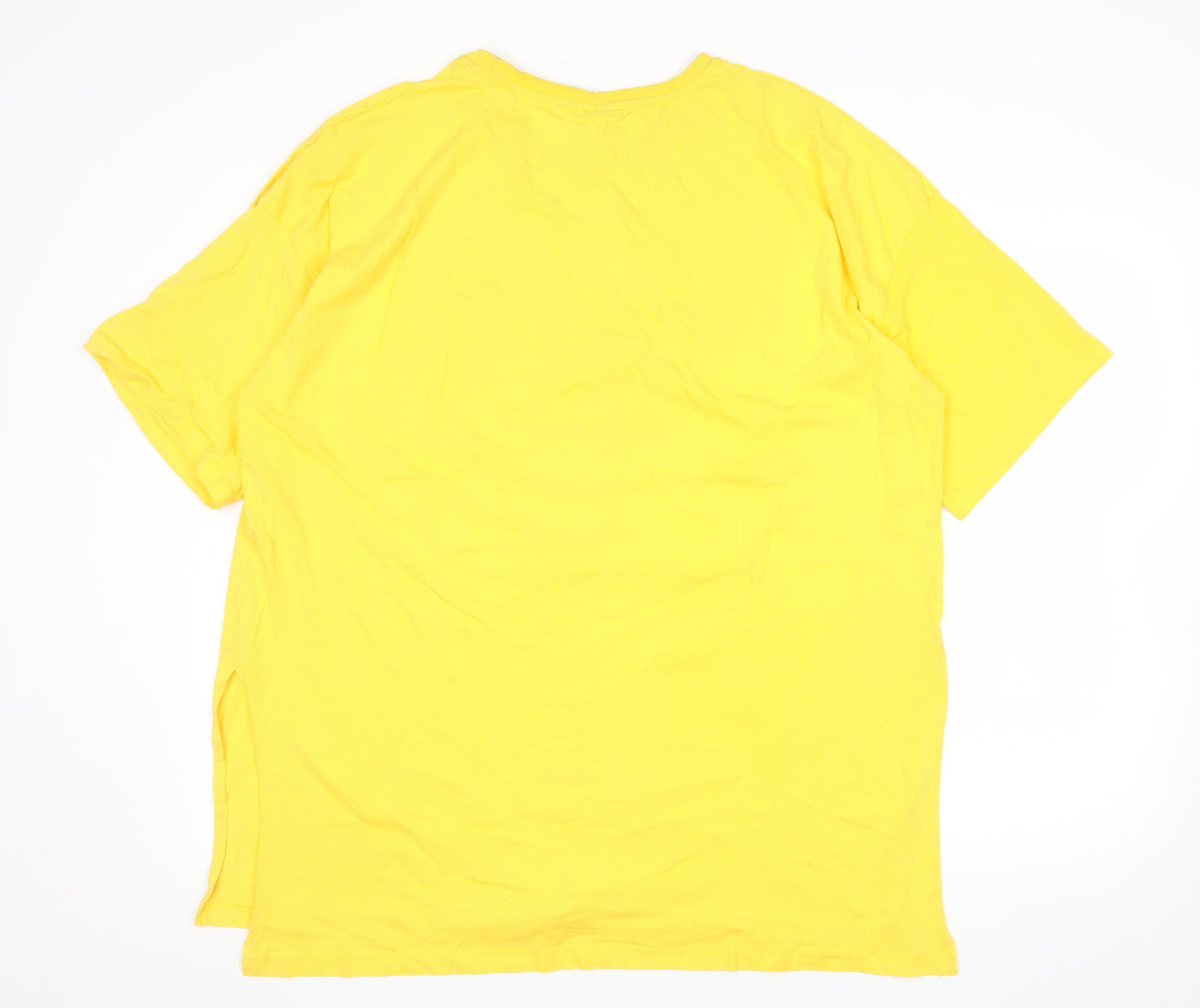 Disney Womens Yellow Winnie the Pooh XL Cotton T-Shirt