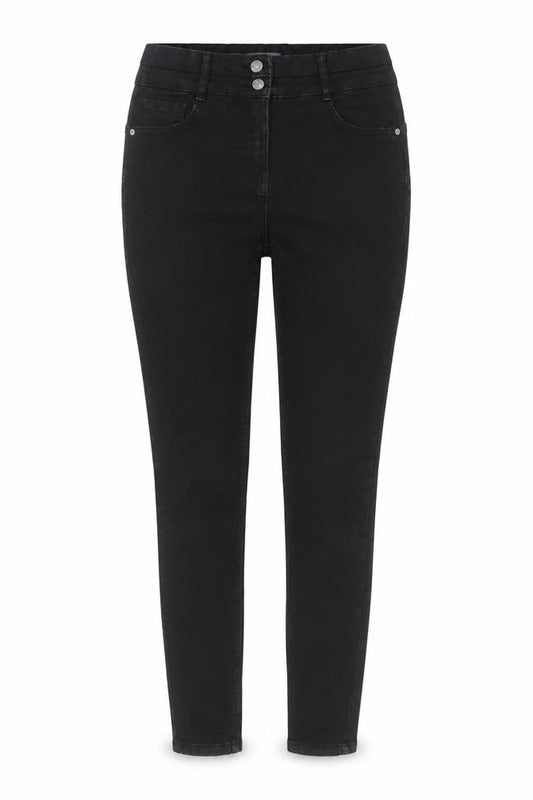 Falmer Heritage Women’s Black Skinny Jeans Size 12 Slim Stretch Denim