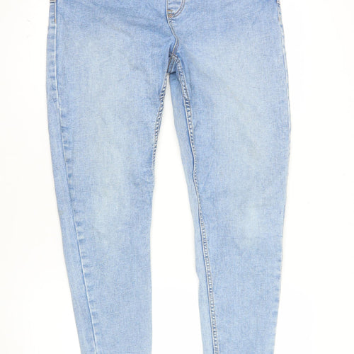 New Look Women’s Blue Lift & Shape Skinny Jeans Size 14 Regular