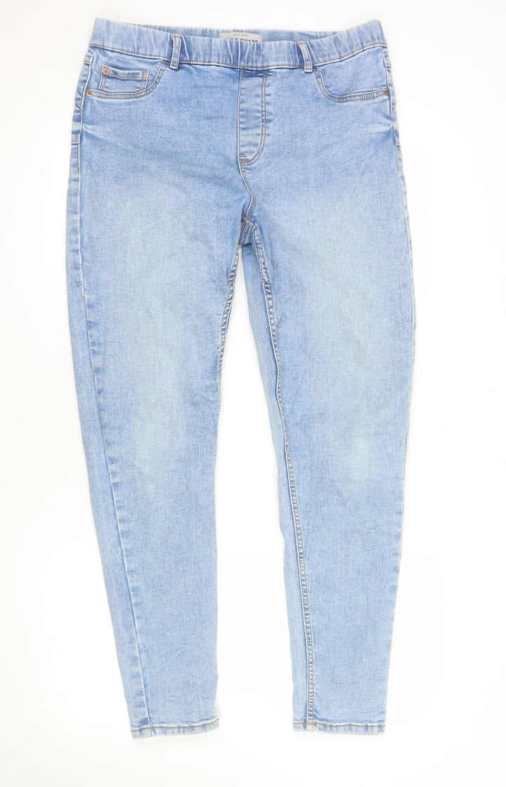 New Look Women’s Blue Lift & Shape Skinny Jeans Size 14 Regular