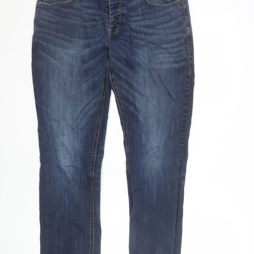 Next Men's Blue Slim Fit Jeans 34W 29L Denim Classic Style