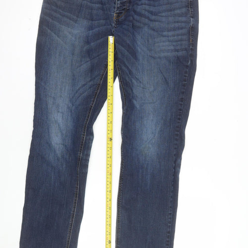 Next Men's Blue Slim Fit Jeans 34W 29L Denim Classic Style