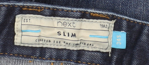 Next Men's Blue Slim Fit Jeans 34W 29L Denim Classic Style