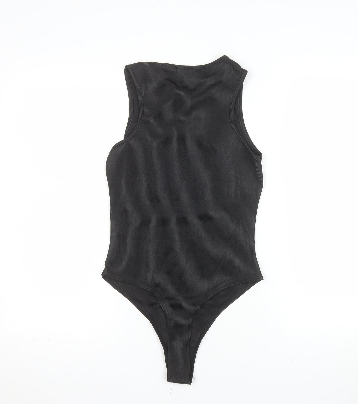 PrettyLittleThing Women’s Black Size 8 Sleeveless Bodysuit