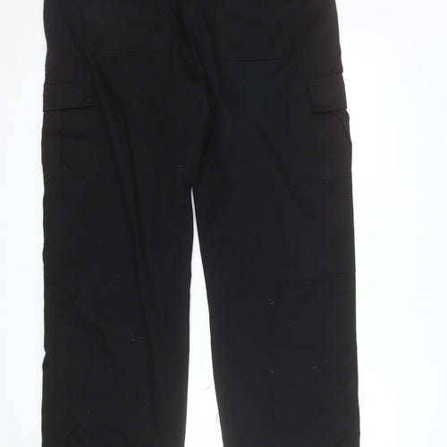 Lee Cooper Workwear Men's Black Cargo Trousers W38 L31