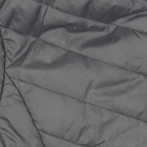 Brave Soul Women's Black Quilted Puffer Jacket Size 16 XL