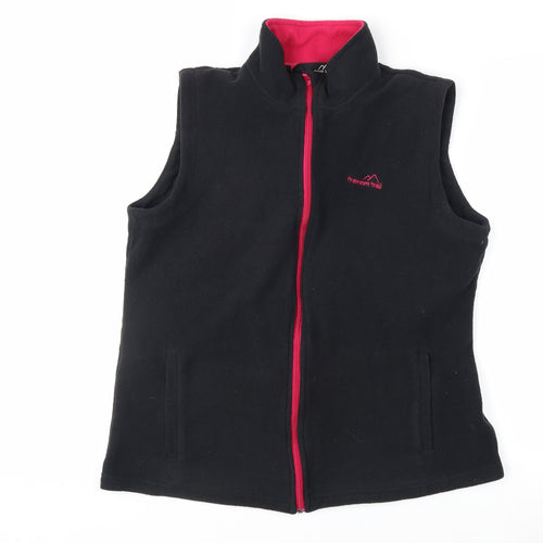 Freedom Trail Women's Black Fleece Bodywarmer Gilet Size 16