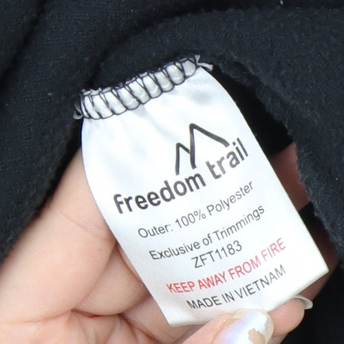 Freedom Trail Women's Black Fleece Bodywarmer Gilet Size 16