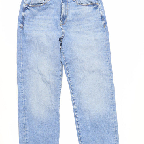 Kensie Womens Blue Straight Leg Stretch Denim Jeans Size 10