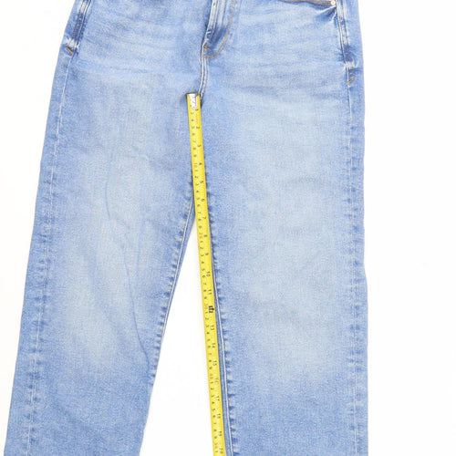 Kensie Womens Blue Straight Leg Stretch Denim Jeans Size 10