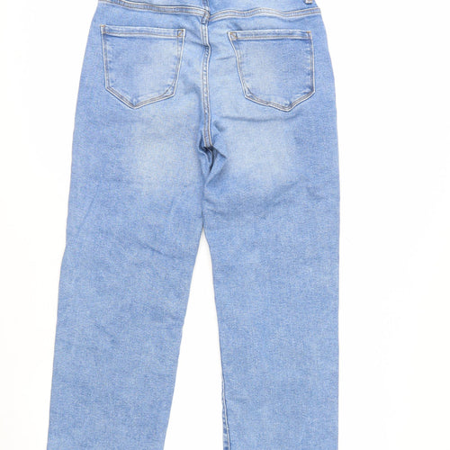 Kensie Womens Blue Straight Leg Stretch Denim Jeans Size 10