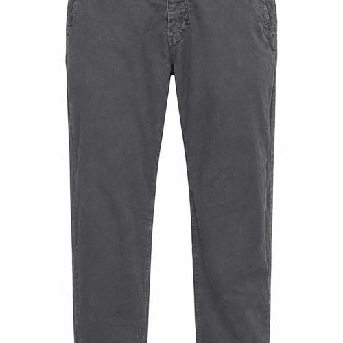 Merish Men's Grey Straight Leg Chino Trousers Size 36x34