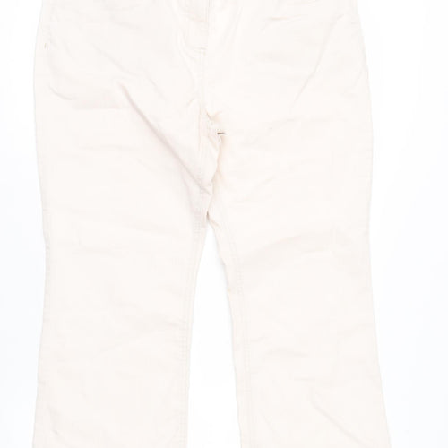 Marks and Spencer Per Una Beige Cropped Jeans Women’s Size 14 Regular Fit