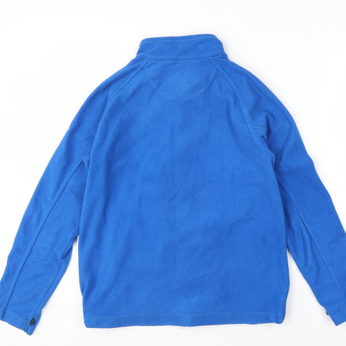 Regatta Boys Blue Fleece Jacket Size 14 Years Full Zip Lightweight Outdoor