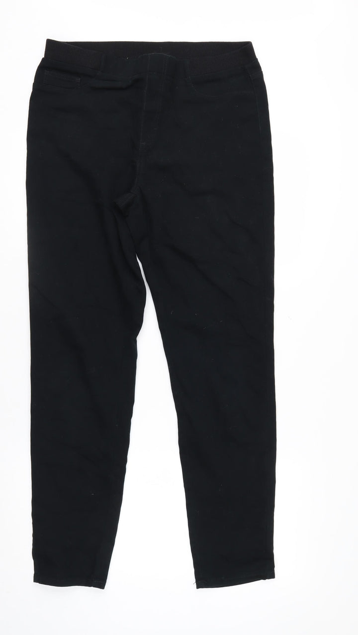 Esmara Women Black Size 16 Jegging Trousers Stretch Cotton Mix
