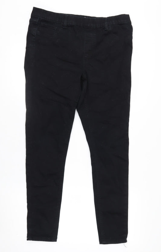 New Look Women's Black Size 14 Skinny Stretch Jeans