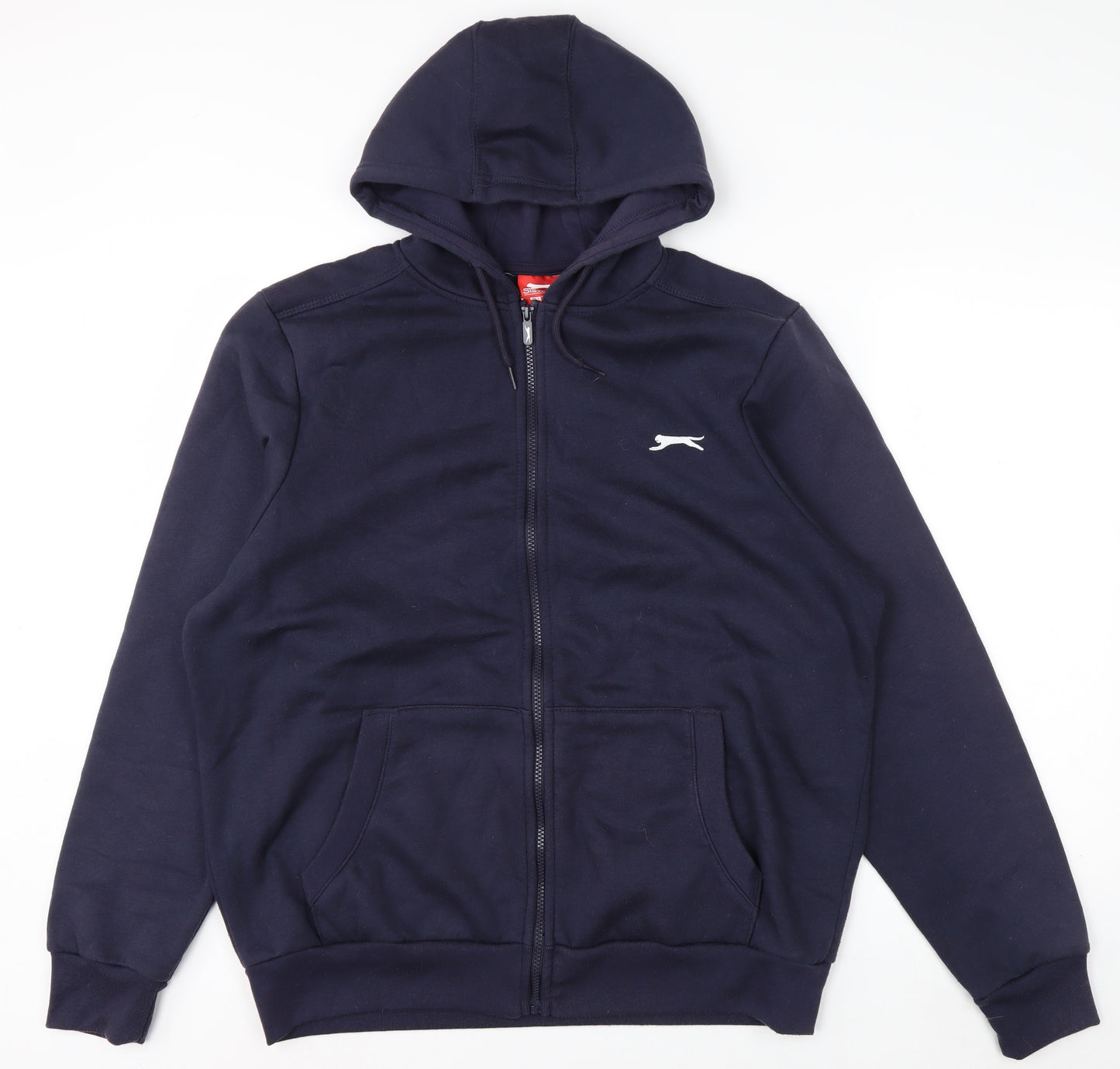 Slazenger Men's Blue Full Zip Hoodie L Fleece Sweatshirt