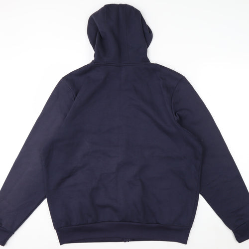 Slazenger Men's Blue Full Zip Hoodie L Fleece Sweatshirt