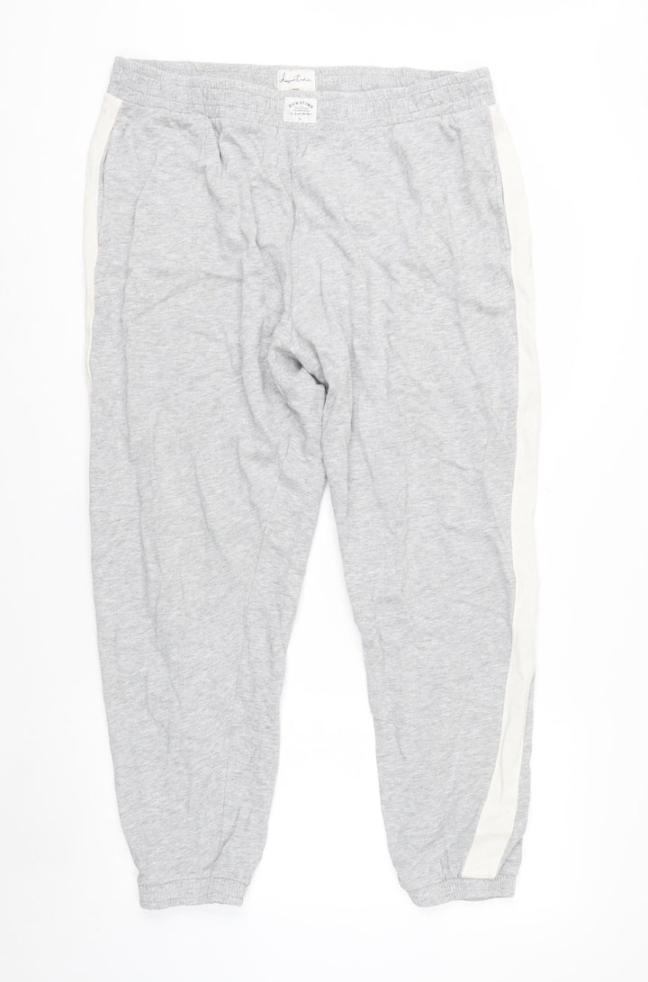Next Women’s Grey Jogger Trousers Size 18L Tall Cotton Blend