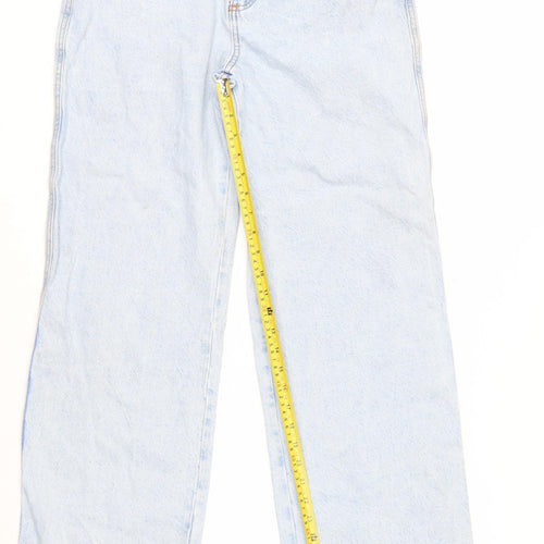 Primark Women’s Blue Size 12 Light Wash Straight Jeans