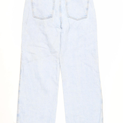 Primark Women’s Blue Size 12 Light Wash Straight Jeans