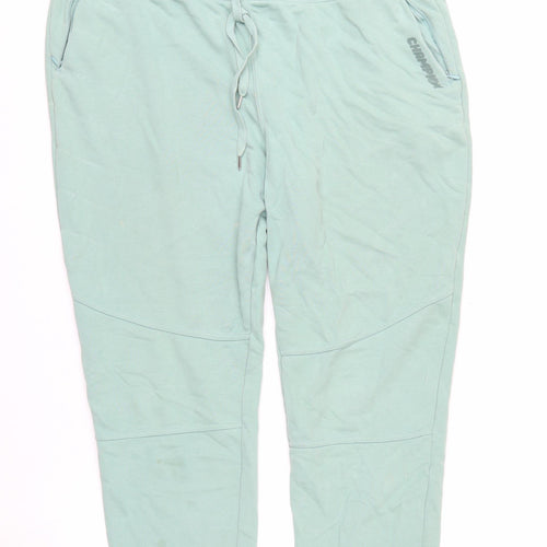 Champion Men's Green XL Jogger Sweatpants Cotton Blend