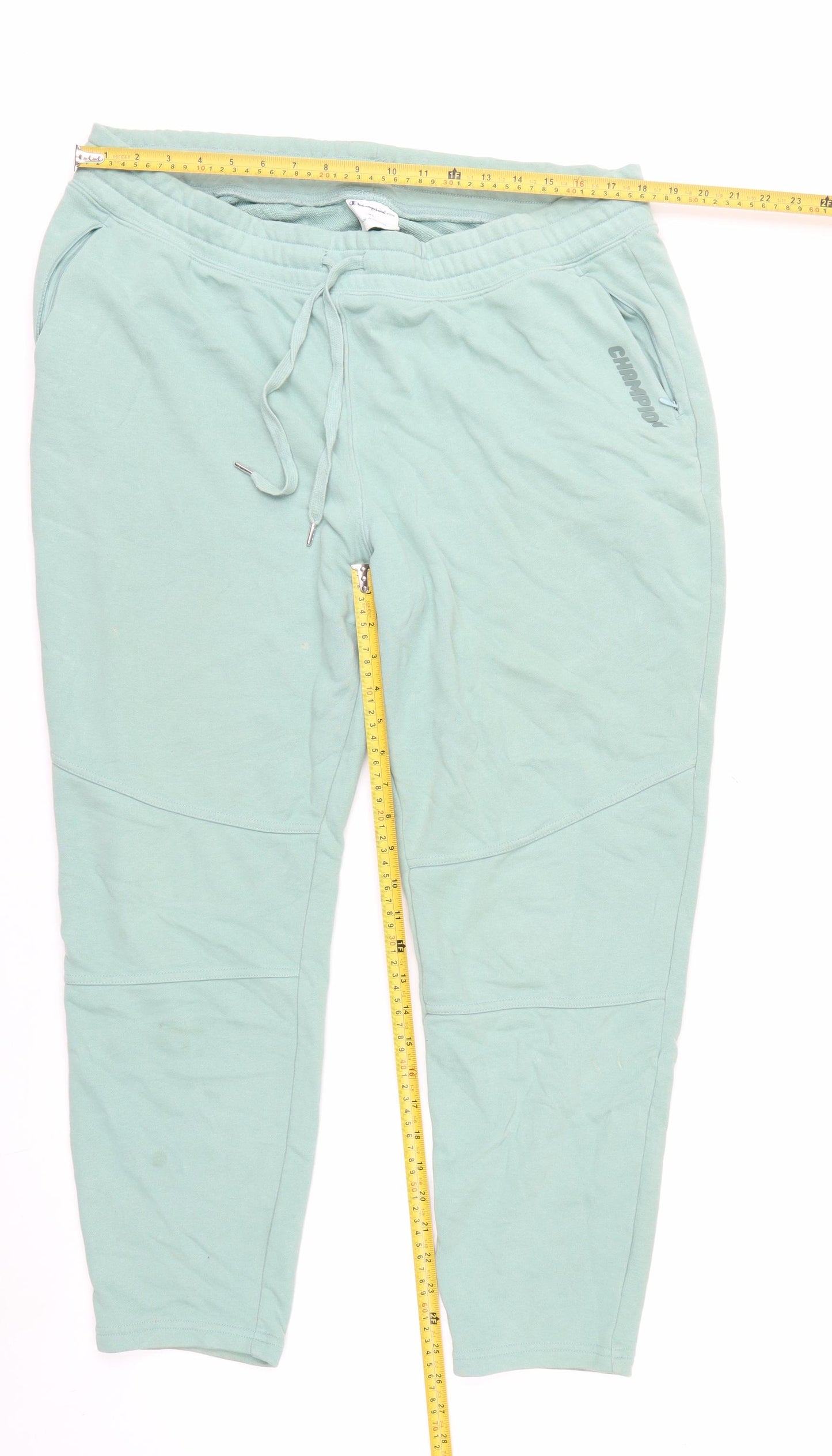 Champion Men's Green XL Jogger Sweatpants Cotton Blend