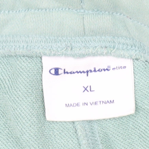 Champion Men's Green XL Jogger Sweatpants Cotton Blend