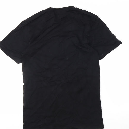 Cosmic Men's Black Hawkins Middle School Graphic T-Shirt Size S