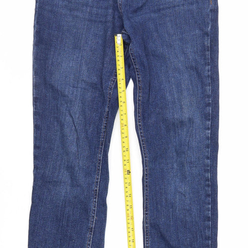 F&F Men's Blue Denim Slim Fit Jeans Size L 32W 30L