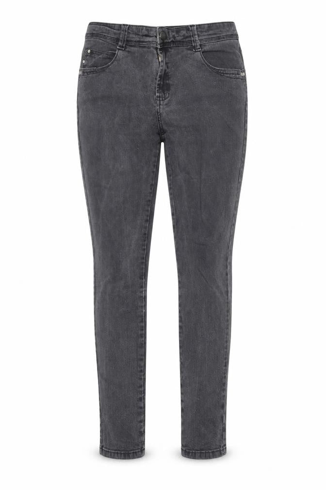 Denim Co Women Grey Skinny Jeans Size 14 Stretch Denim