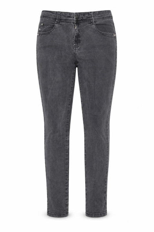 Denim Co Women Grey Skinny Jeans Size 14 Stretch Denim