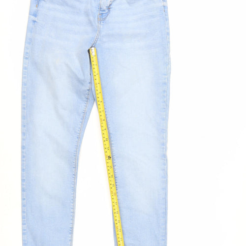 Primark Women’s Blue Skinny Jeans Size 14 Stretch Denim
