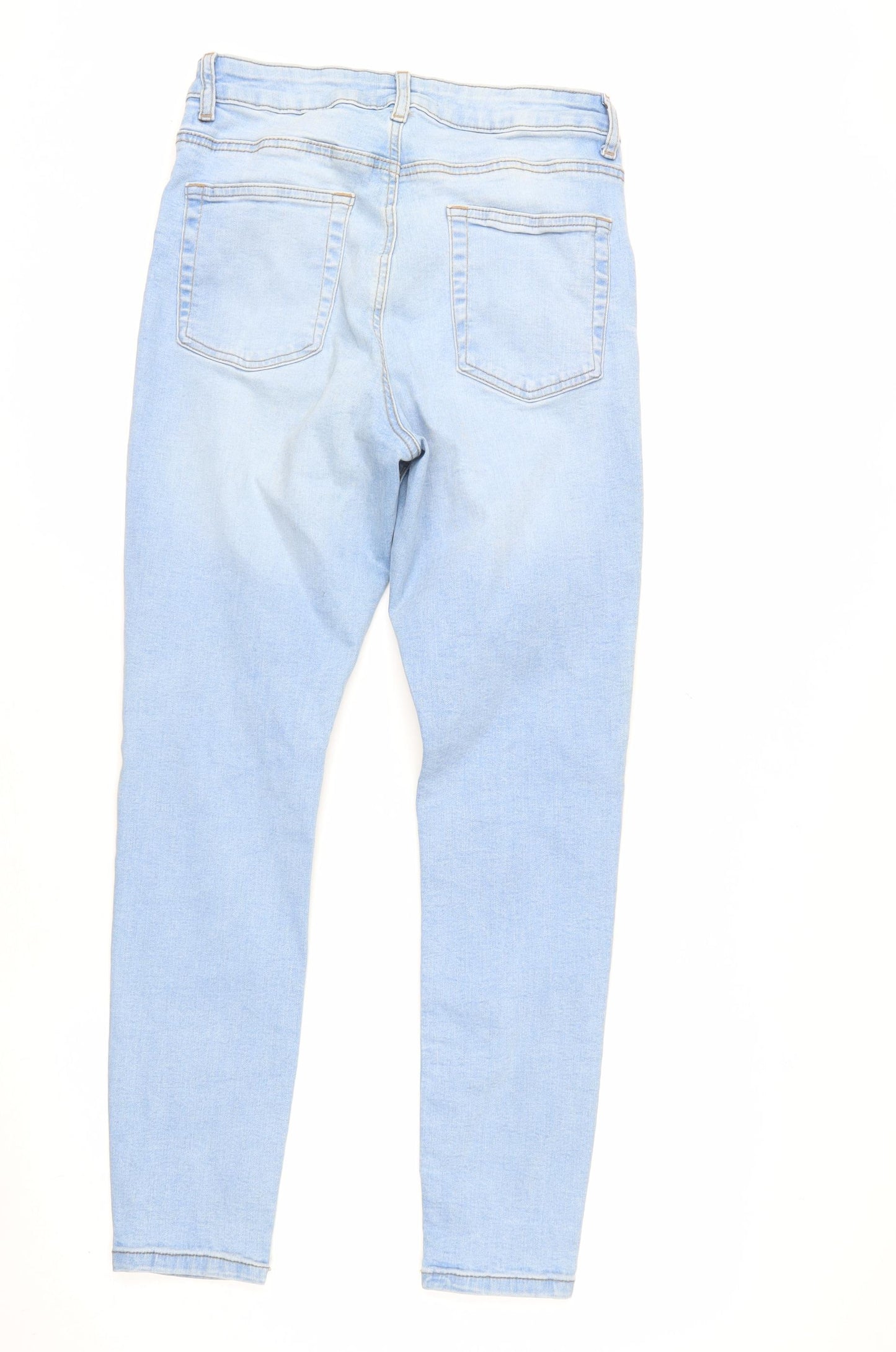 Primark Women’s Blue Skinny Jeans Size 14 Stretch Denim