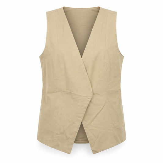 Front view of Primark Women Beige Sleeveless Camisole Blouse XL